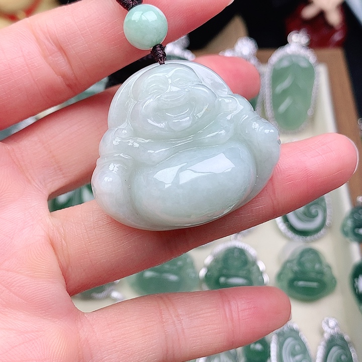 颈饰未镶嵌翡翠吊坠