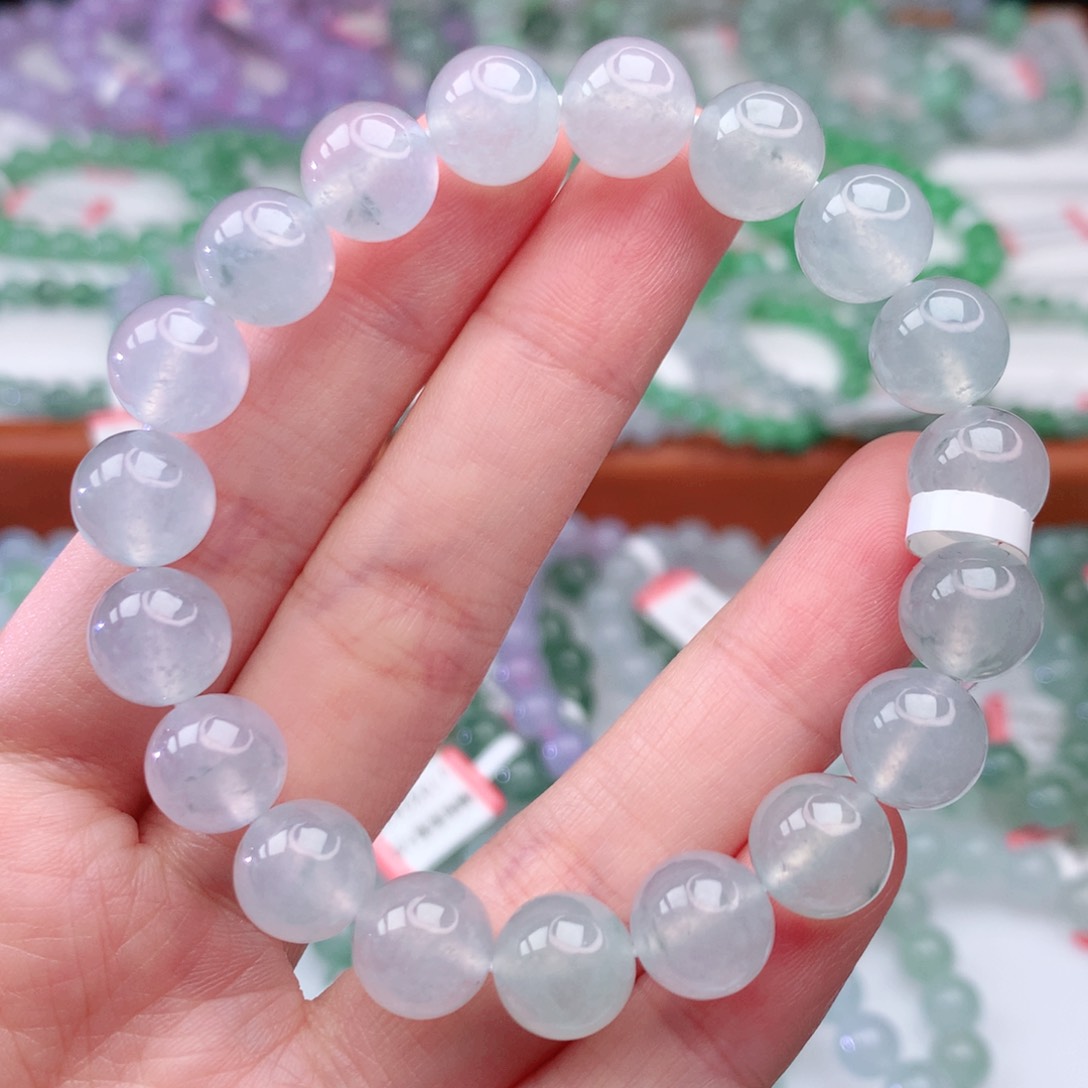 翡翠手链未镶嵌翡翠10mm