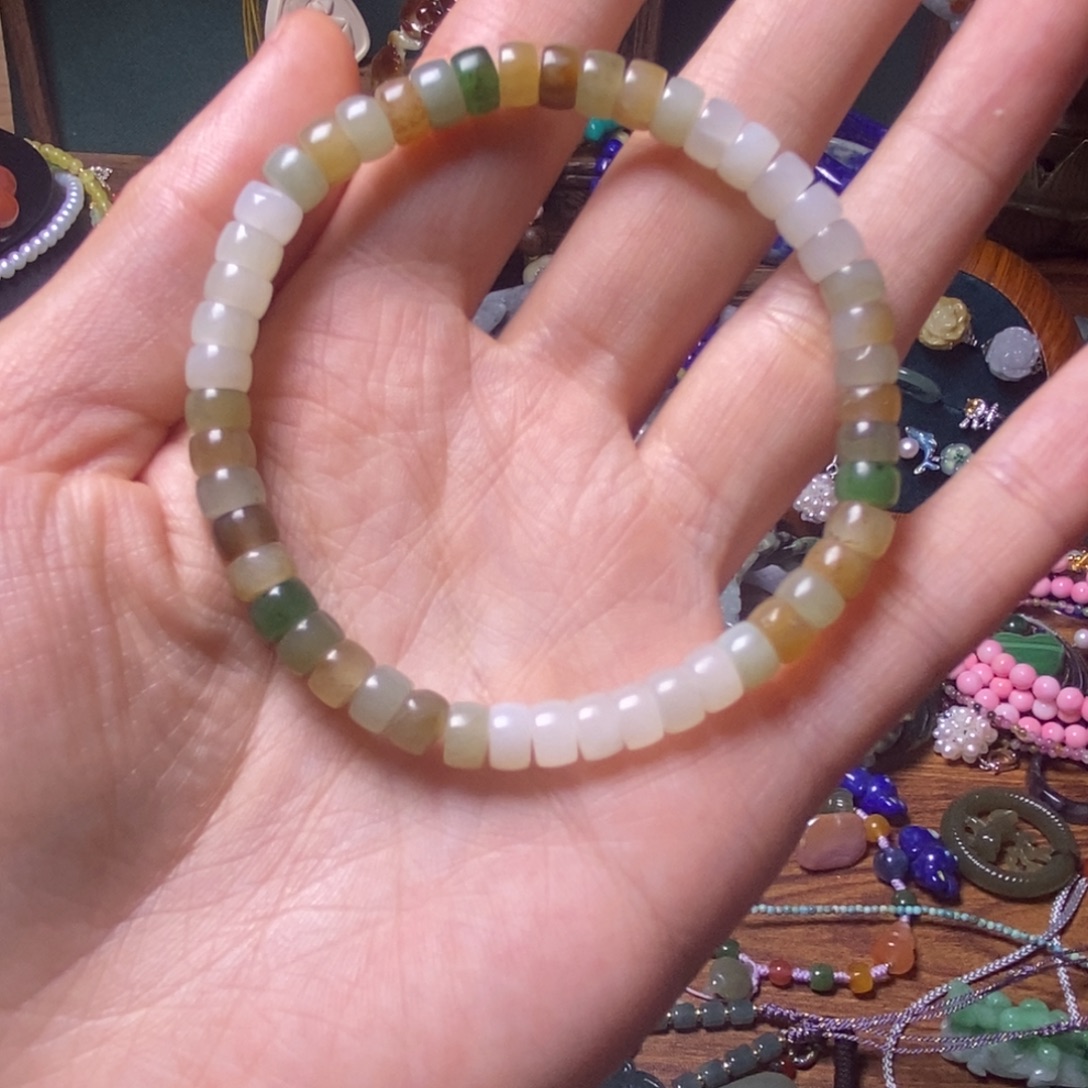 未镶嵌手串和田玉