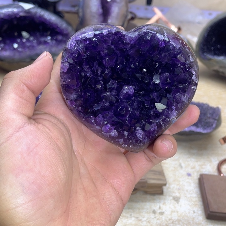 未镶嵌珠宝半成品紫晶