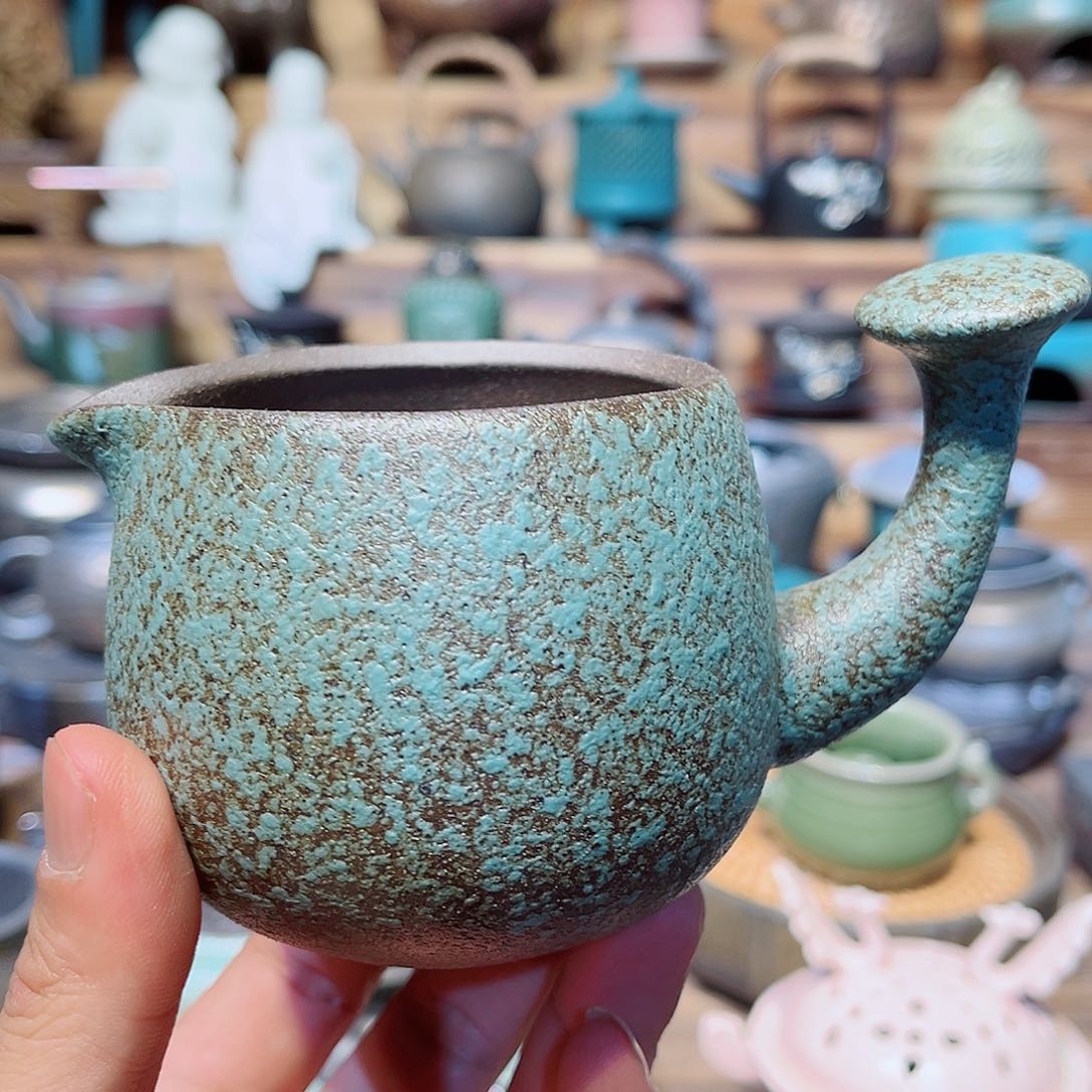 陶瓷香炉茶具摆件