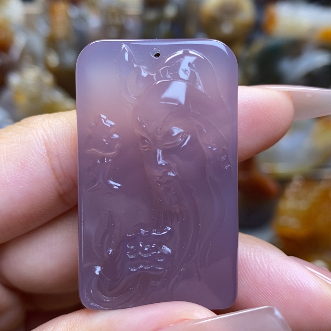 玛瑙/玉髓挂件未镶嵌