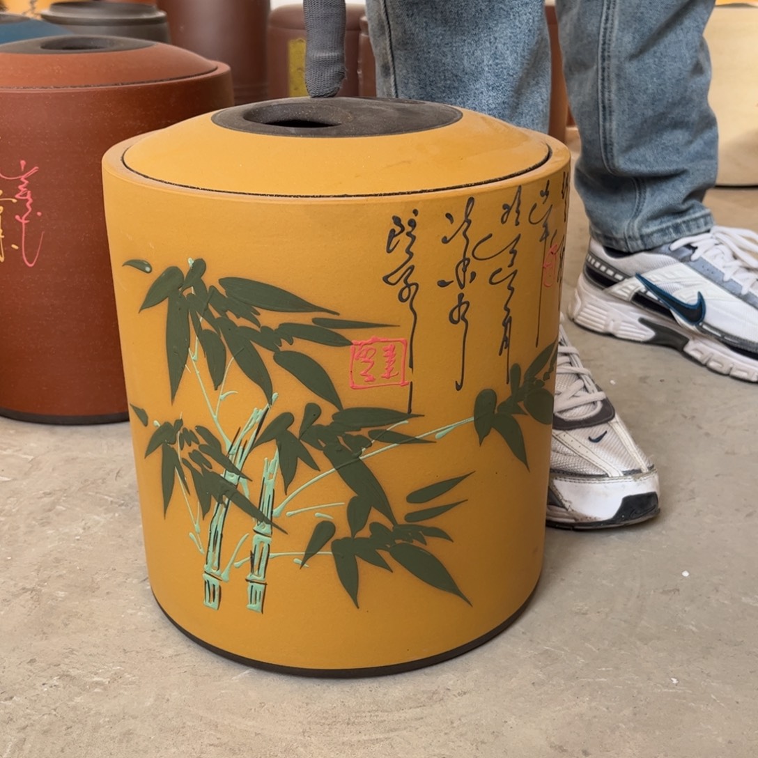 紫砂茶叶罐8 饼茶叶罐