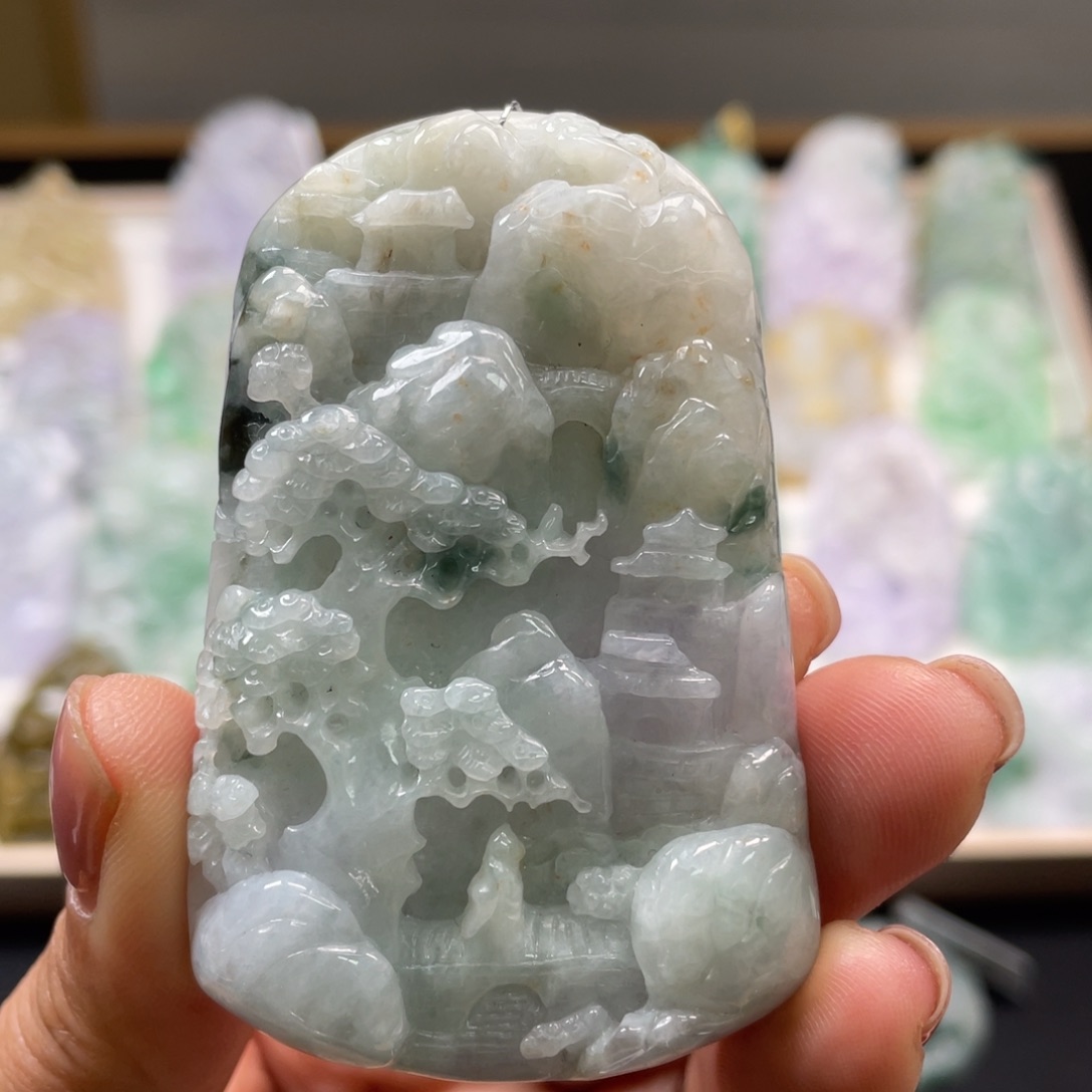 翡翠吊坠(不含链)未镶嵌