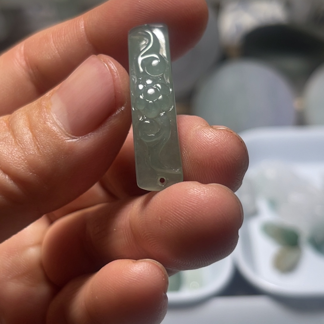 ****X翡翠散珠翡翠毛料