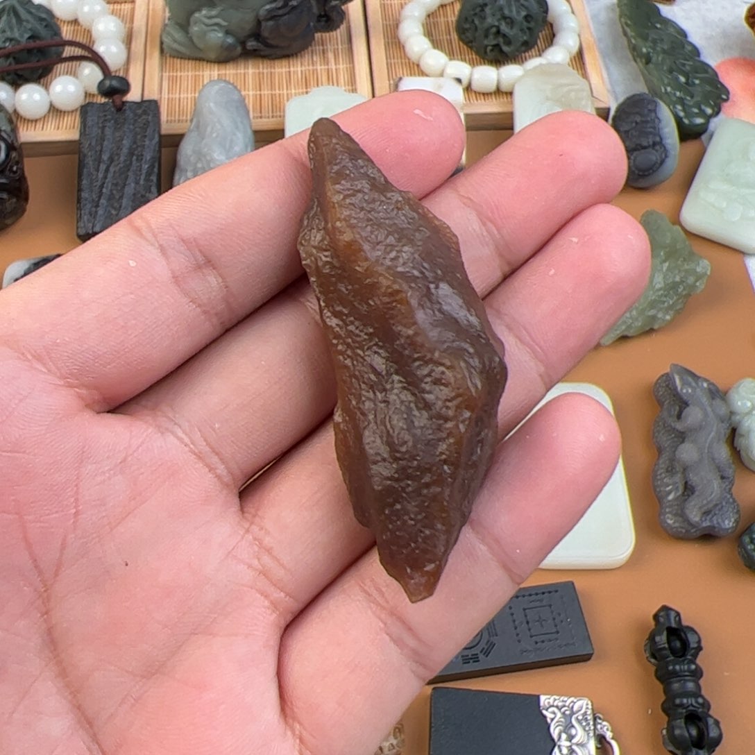 和田玉手链未镶嵌双****森