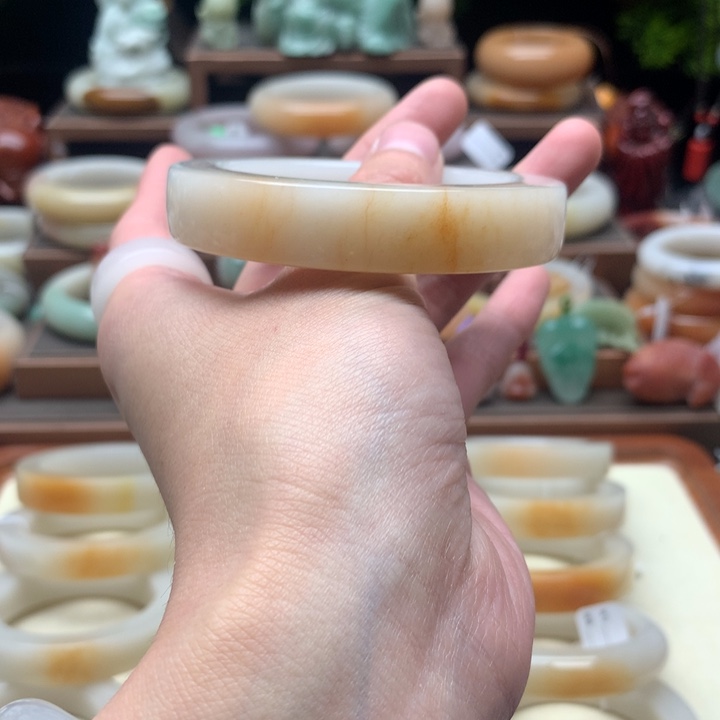 查罗石合金手镯（开口镯）手镯