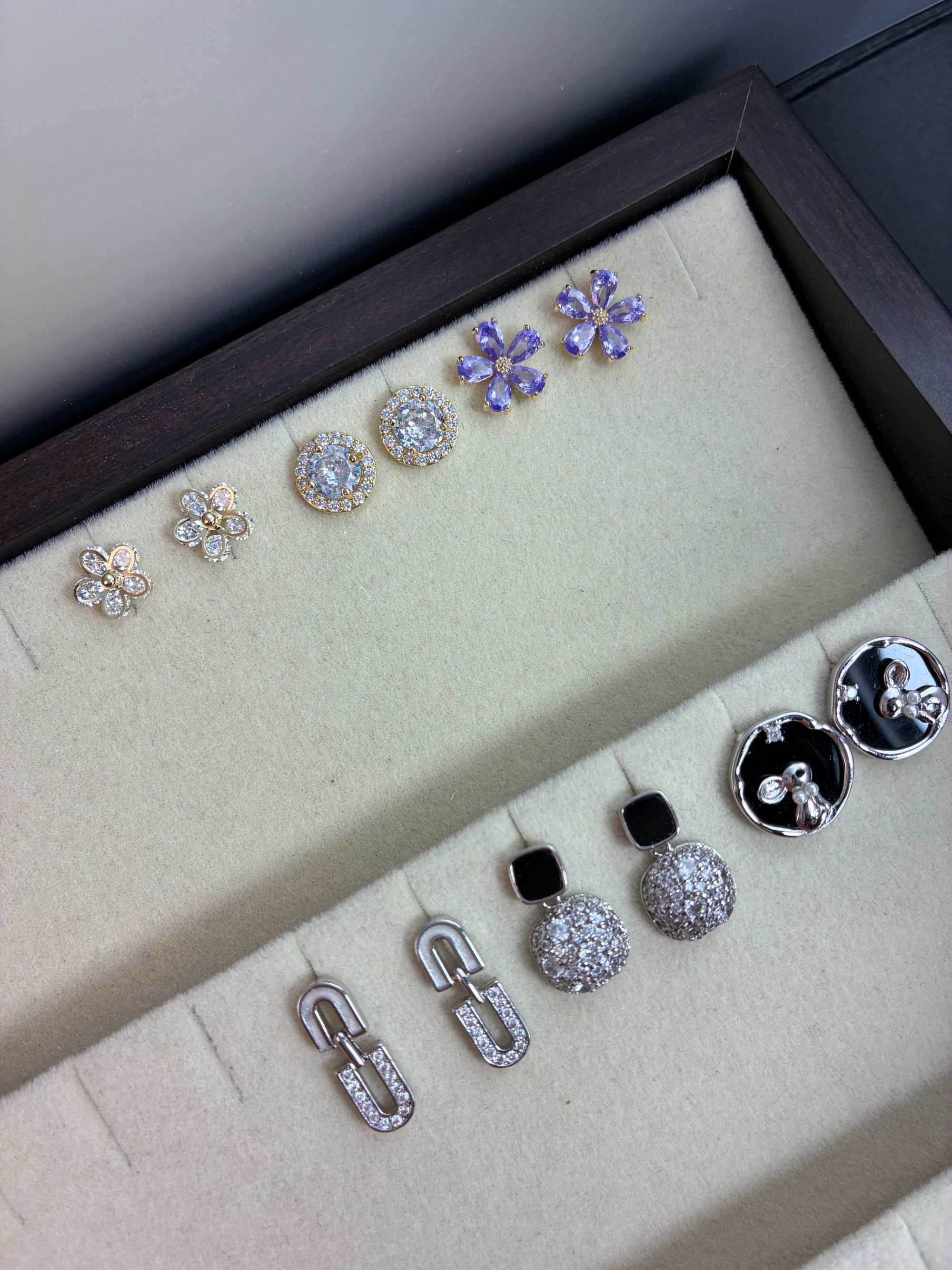 铜合金耳饰 直播间扣数字下单