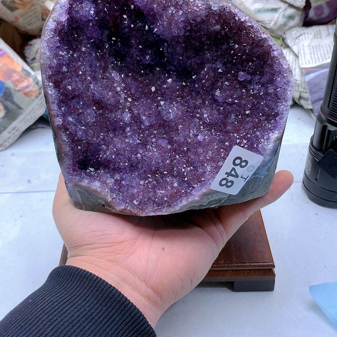 紫晶大型摆件（非配饰）未镶嵌