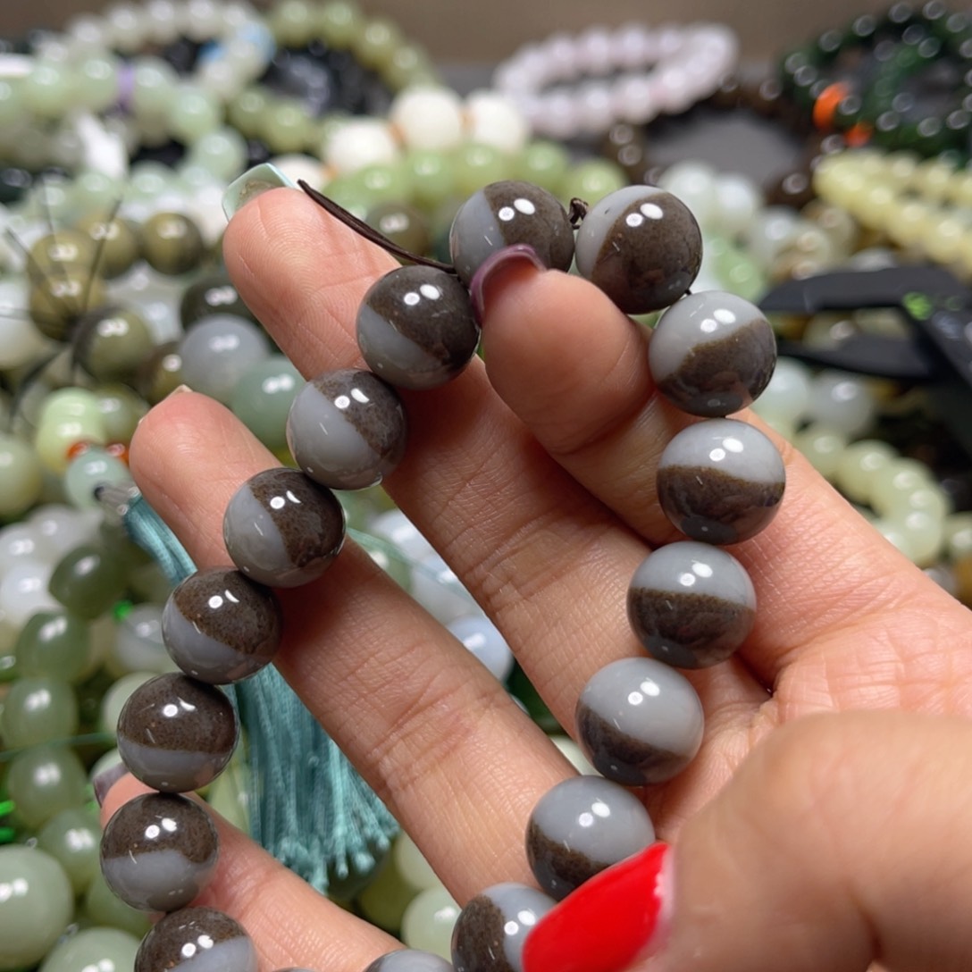 和田玉手链未镶嵌