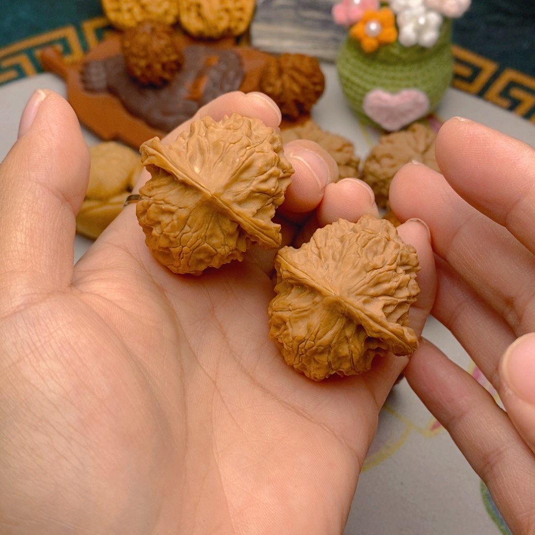 把件文玩核桃37白蛇谷