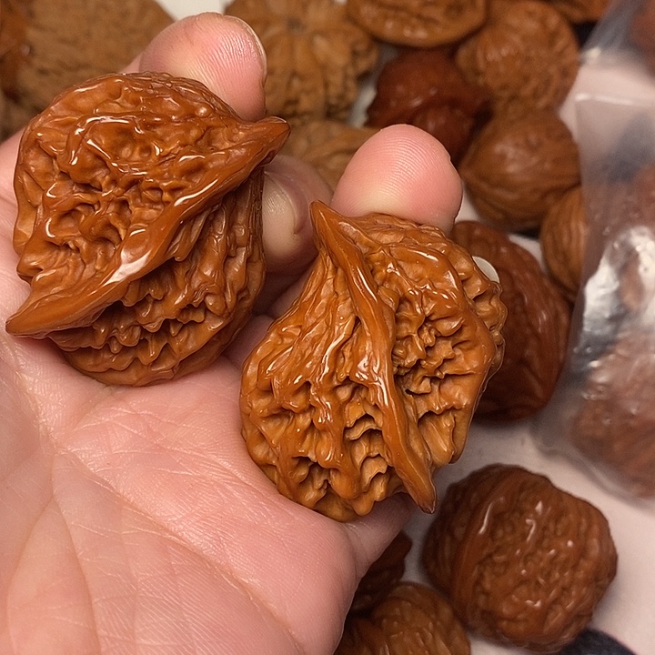 舍***得文玩核桃把件小鸟