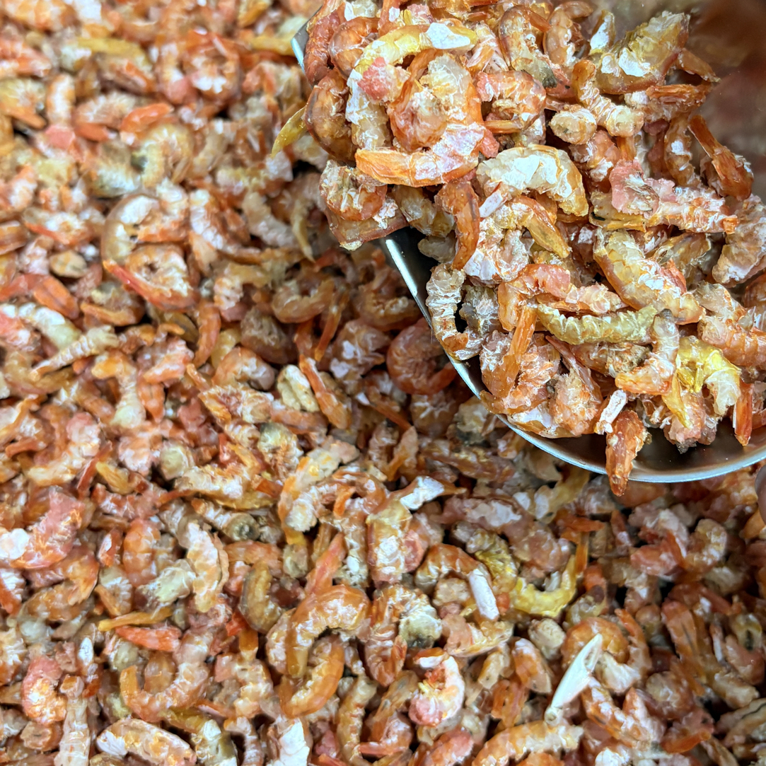 北海野生海虾米淡盐虾仁鲜甜营养煮汤煮粥海鲜干货