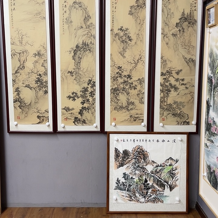 国画纯手绘国画山水画闪购链接