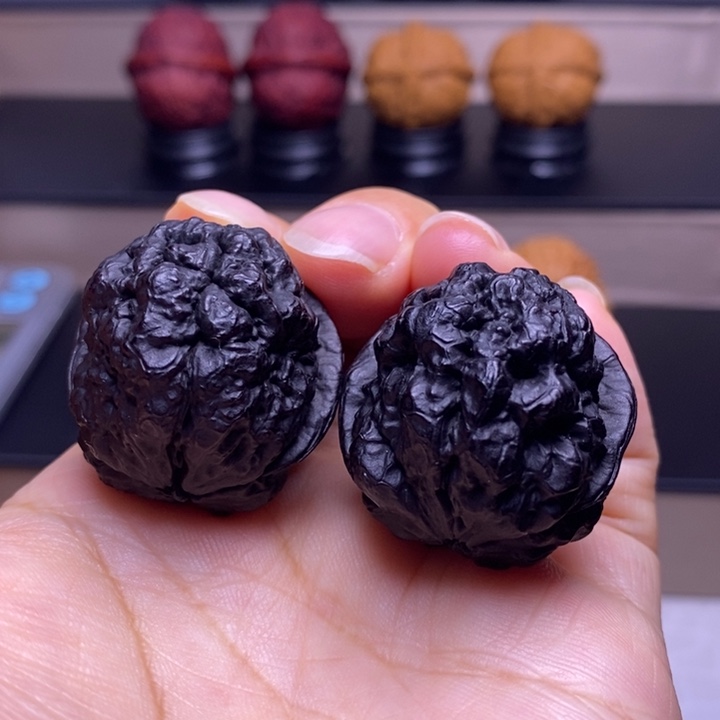 把件文玩核桃血舍利地闷10