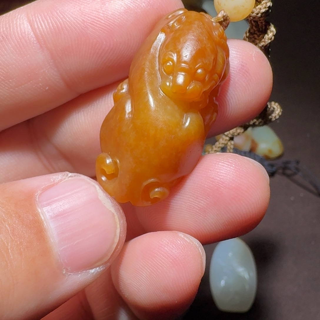 和田玉手链未镶嵌孟*塘