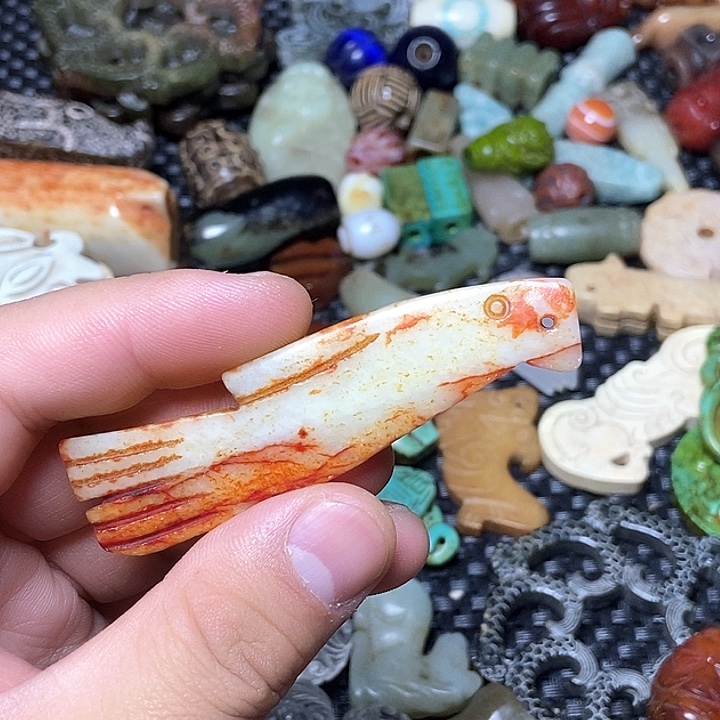 和田玉未镶嵌颈饰192