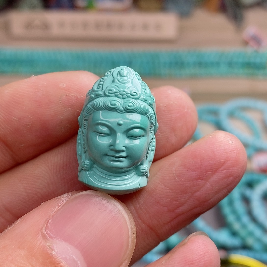 绿松石珠宝奇石未镶嵌