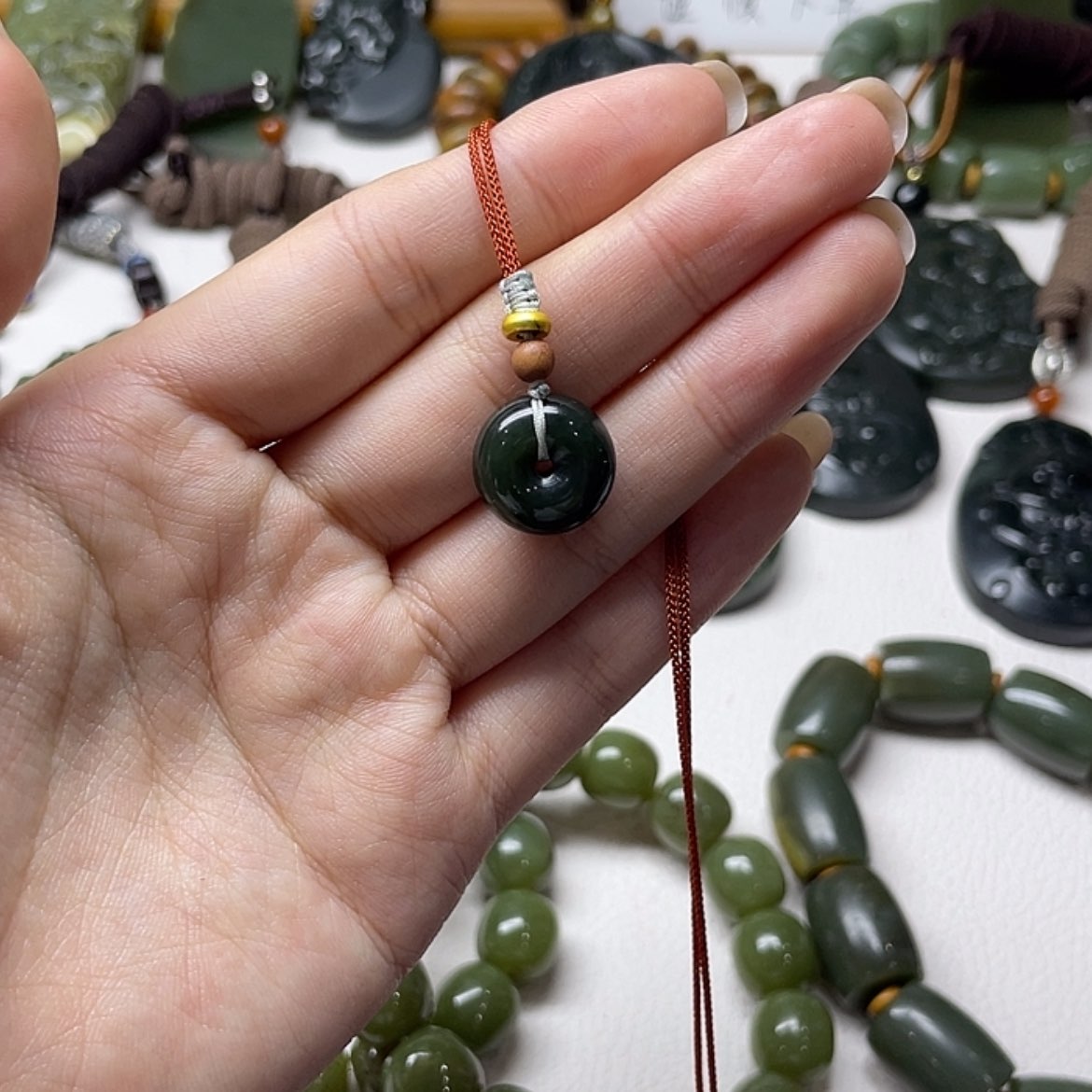 【闪购商品】和田玉挂件未镶嵌