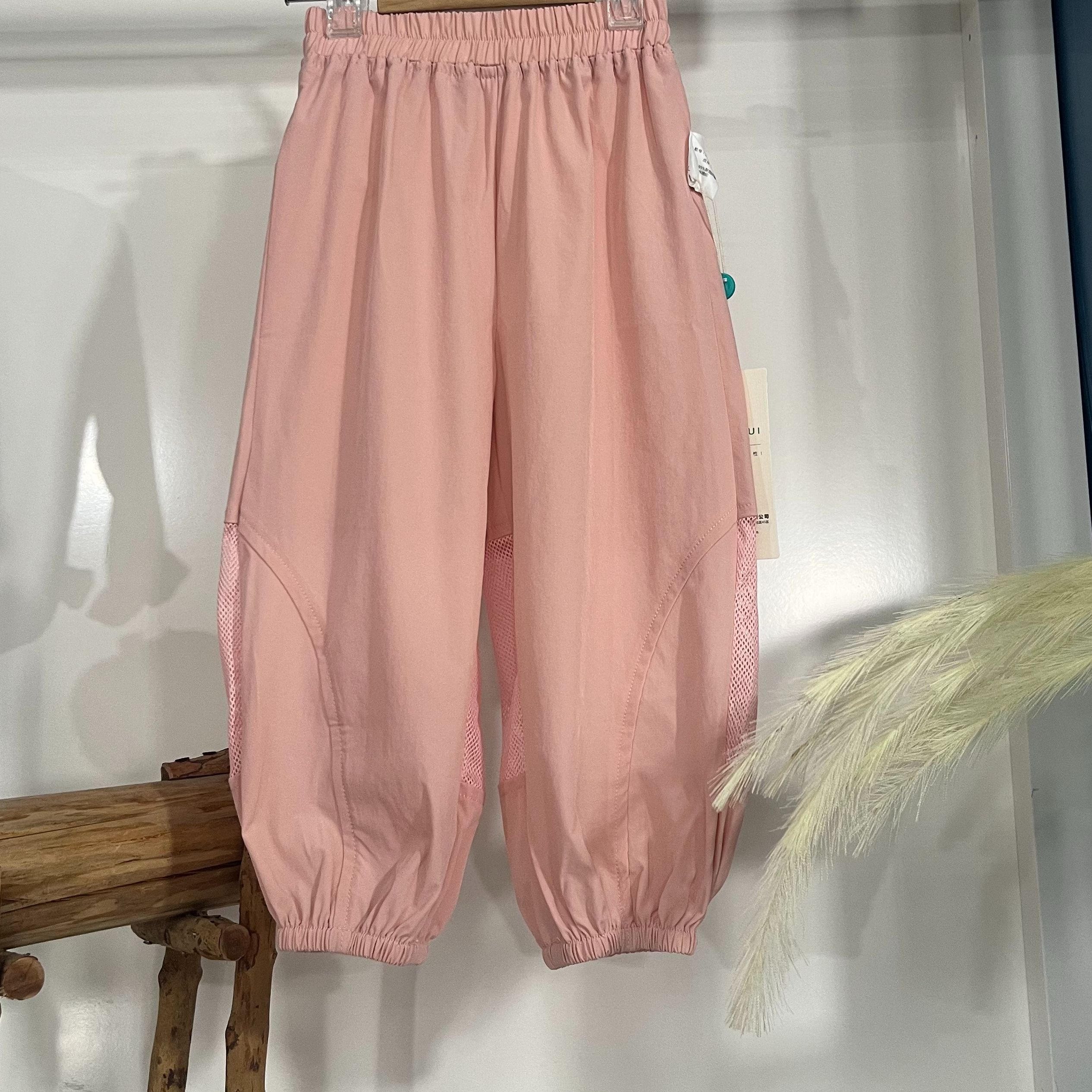 【冰丝面料】网布分割防蚊裤35238001