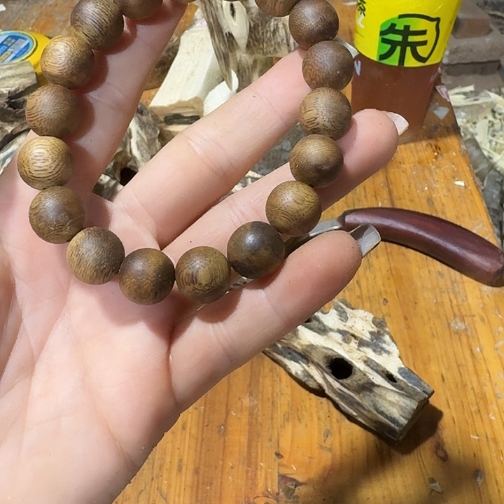 木质纯铜白棋楠单圈1.2规格8 克