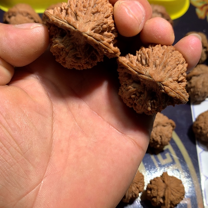 吊坠文玩核桃满天星44