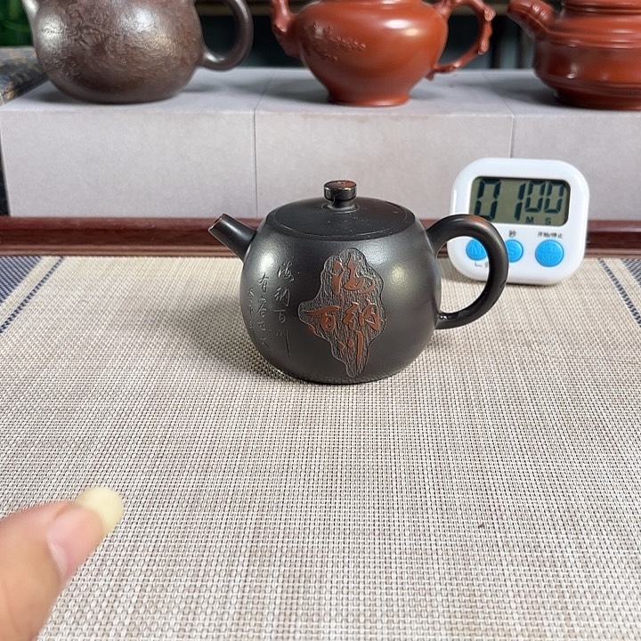 奥***秘紫砂茶壶宜兴原矿手工紫砂壶