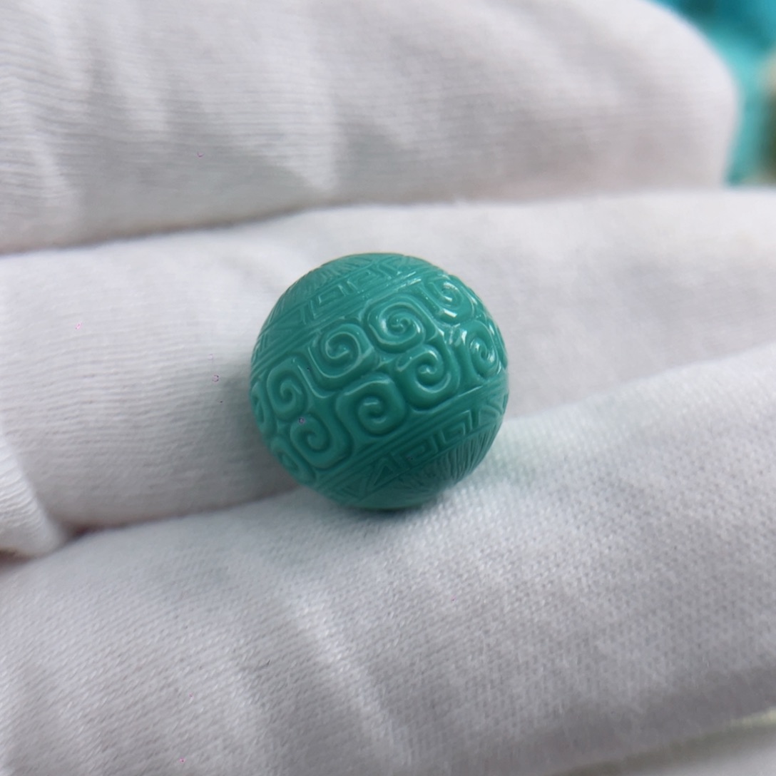 绿松石颈饰未镶嵌卡13.9