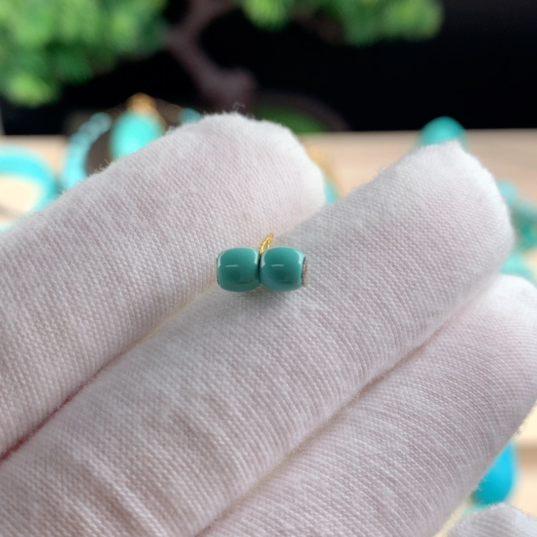 绿松石配珠卡4.8未镶嵌