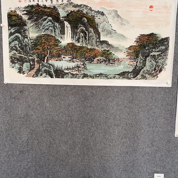 国画山水画作品欣赏