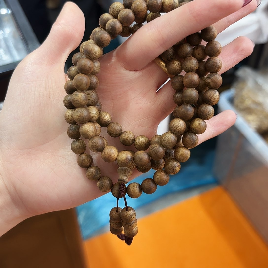 手串沉香0.8圆珠多圈一件多样性发货