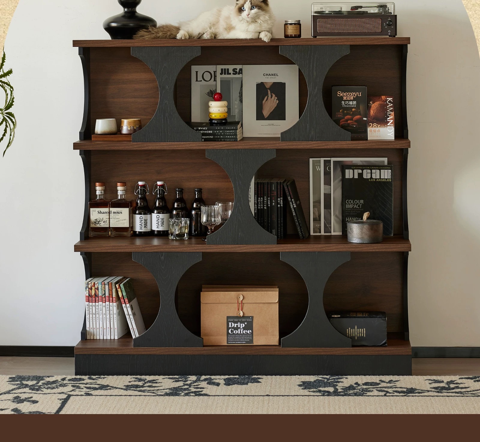 X205#50*32*120CM书架组合【不包安装】库存尾货（三楼）5505