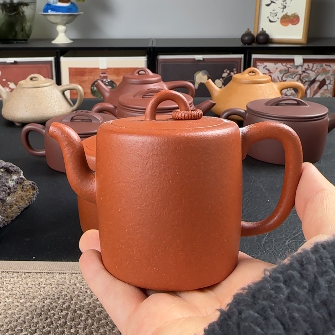 茶壶紫砂微瑕双圈