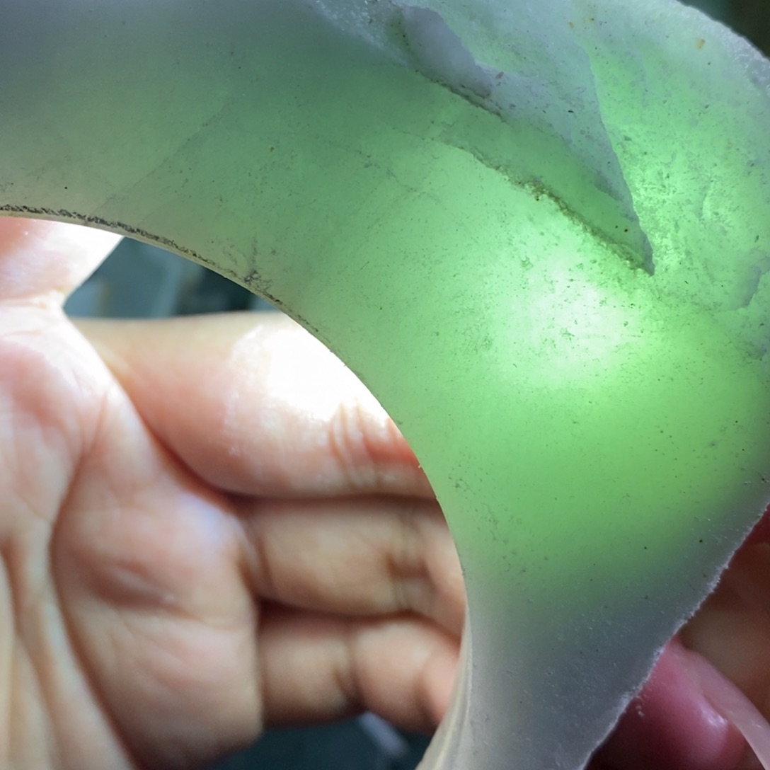 颈饰未镶嵌翡翠天然翡翠