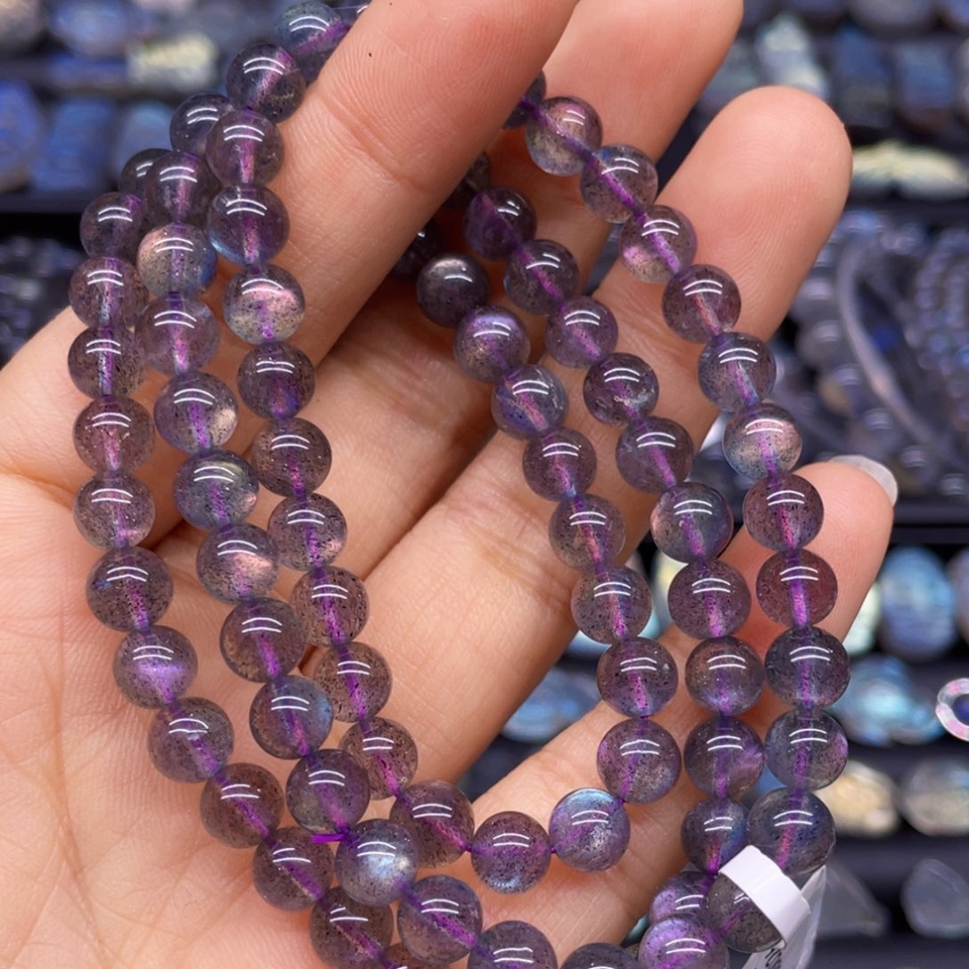 长石手串未镶嵌6.5左右