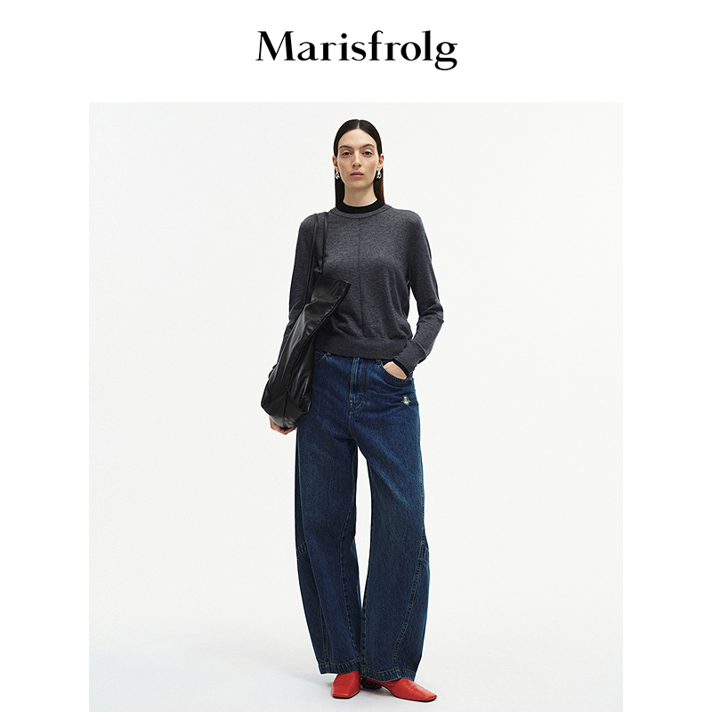 Marisfrolg玛丝菲尔针织衫A1FZ3838M