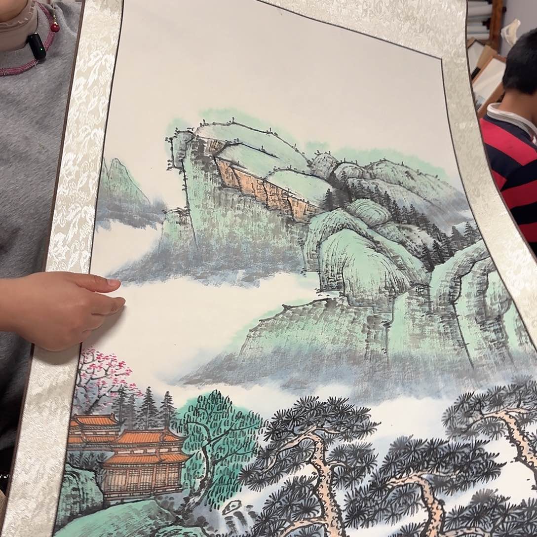 国画手绘作品欣赏3