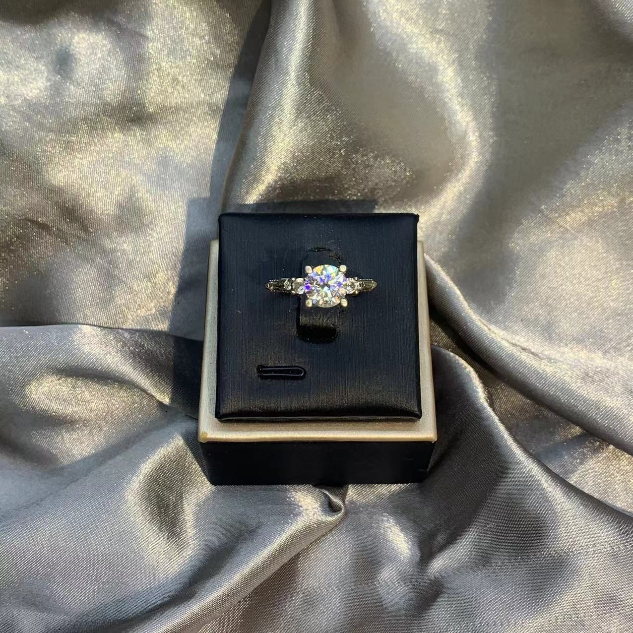 【众星甄选】  星火2ct 【天花板】 戒指自选链接2ct