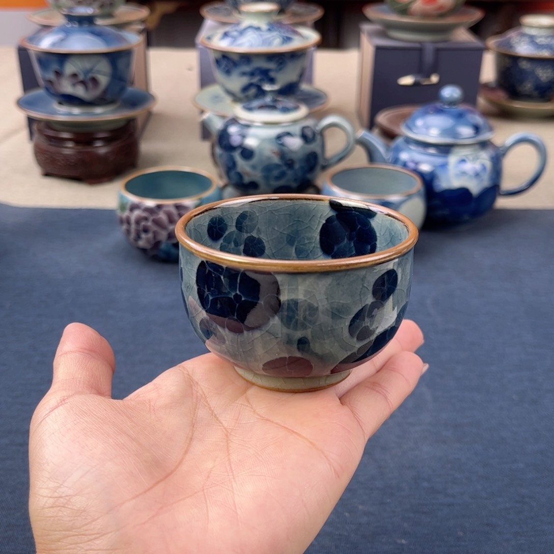 杯景德镇手绘手工茶具