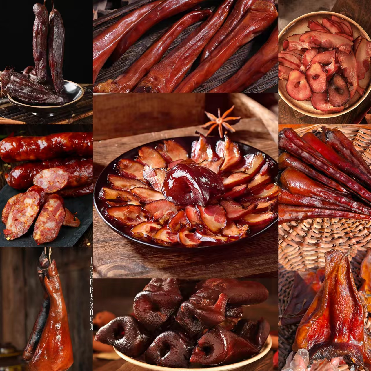 【合单链接】柴火烟熏腊肉 各种腊味组合 