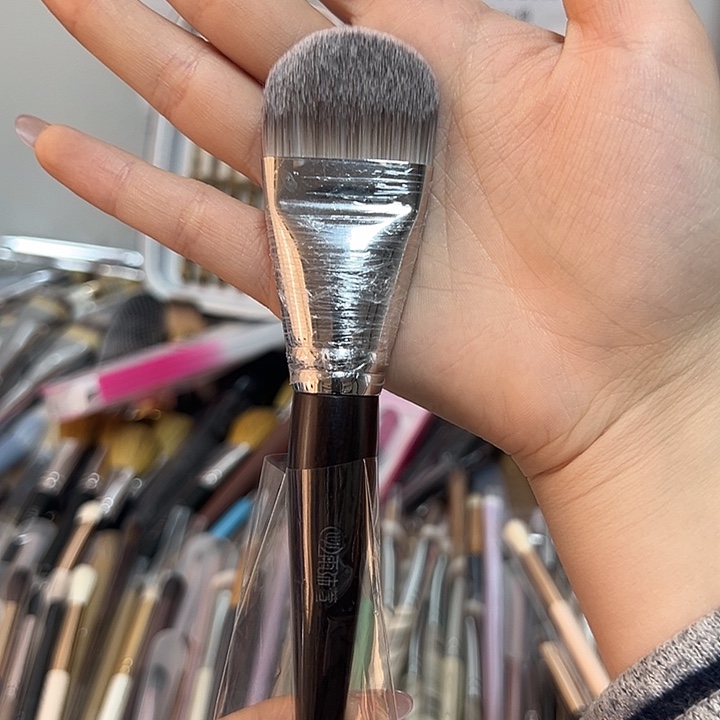 黑檀粉底刷 不退不换