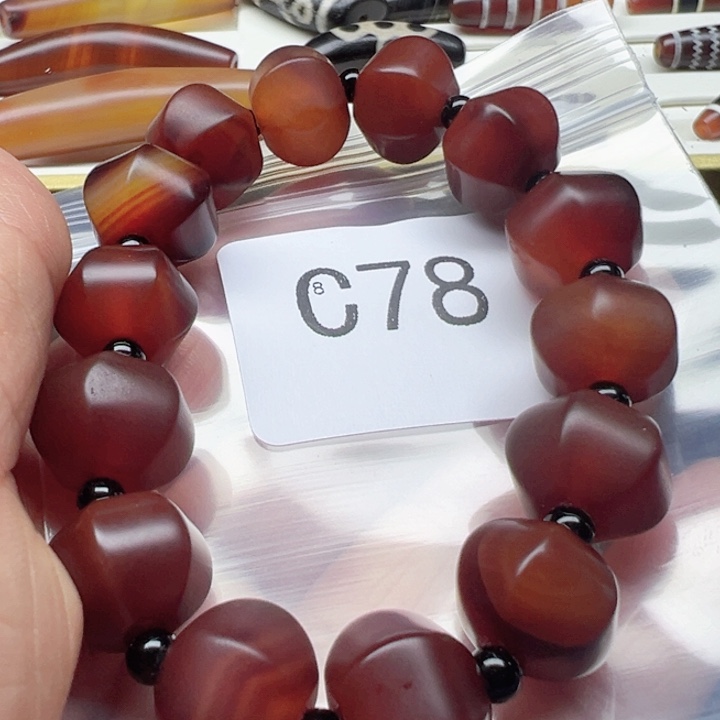 *****未镶嵌手链玛瑙/玉髓