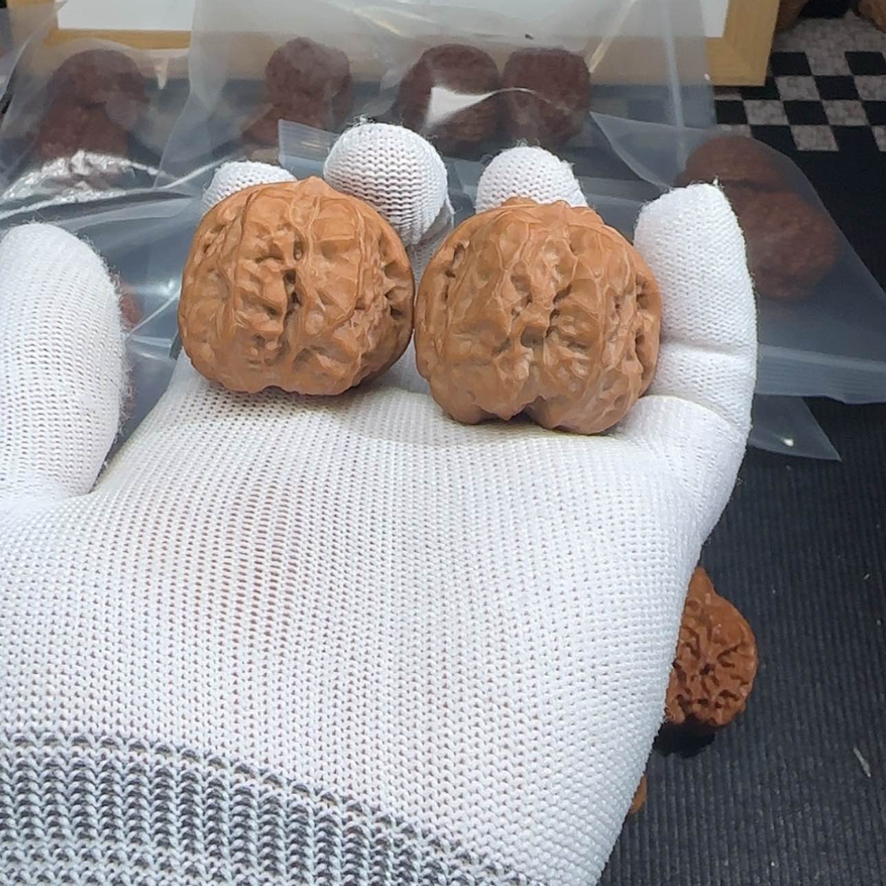 【闪购商品】文玩核桃把件蛤蟆头