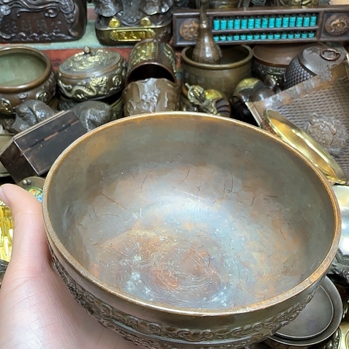 铜材质文玩客厅家具摆件