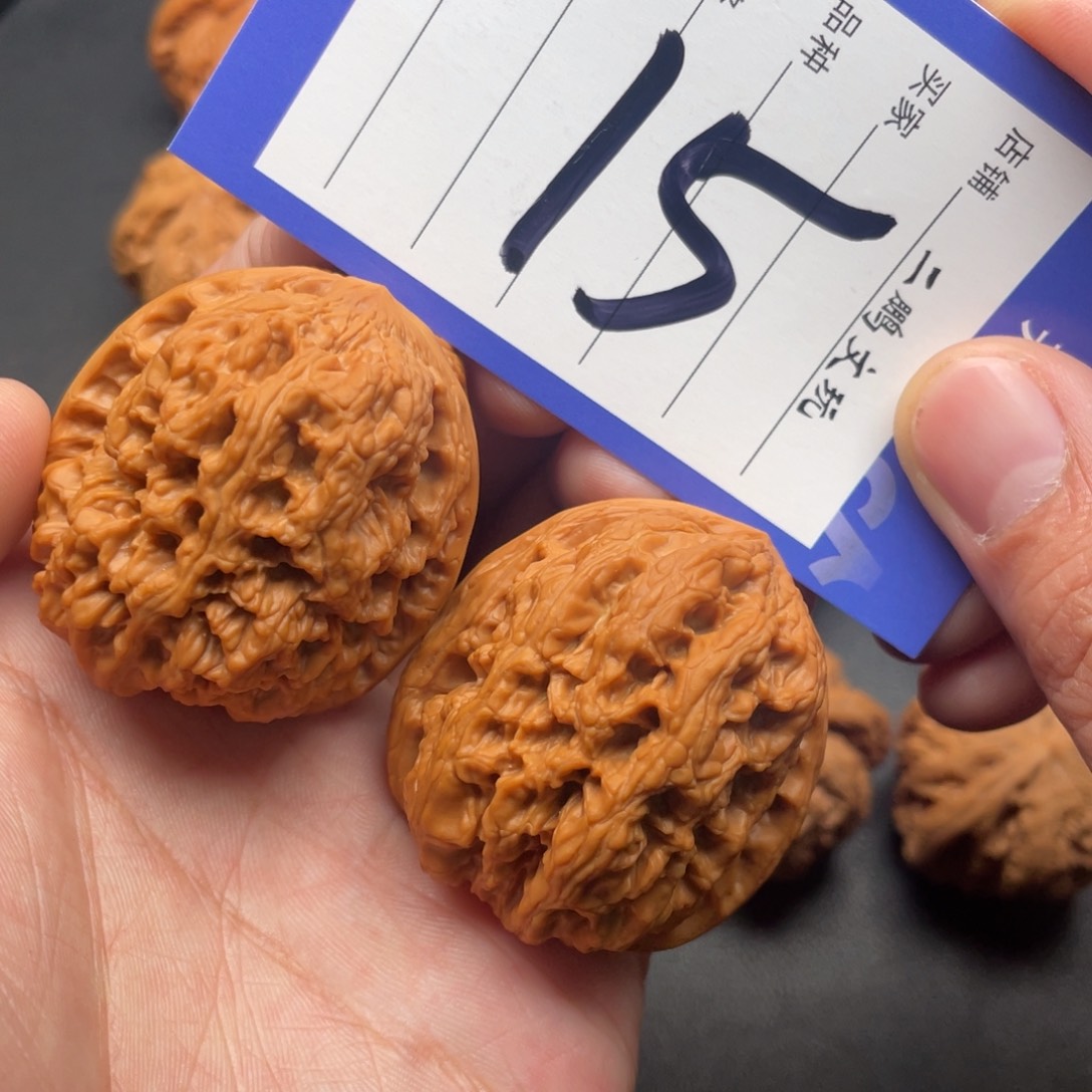 文玩核桃把件将军膀41