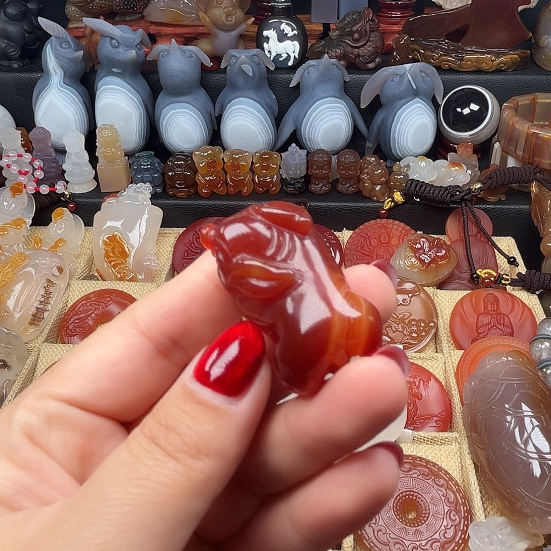 玛瑙/玉髓未镶嵌颈饰