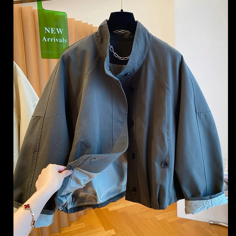 （秀儿专场）短外套女士新款早春秋设计小众港风百搭外套女款