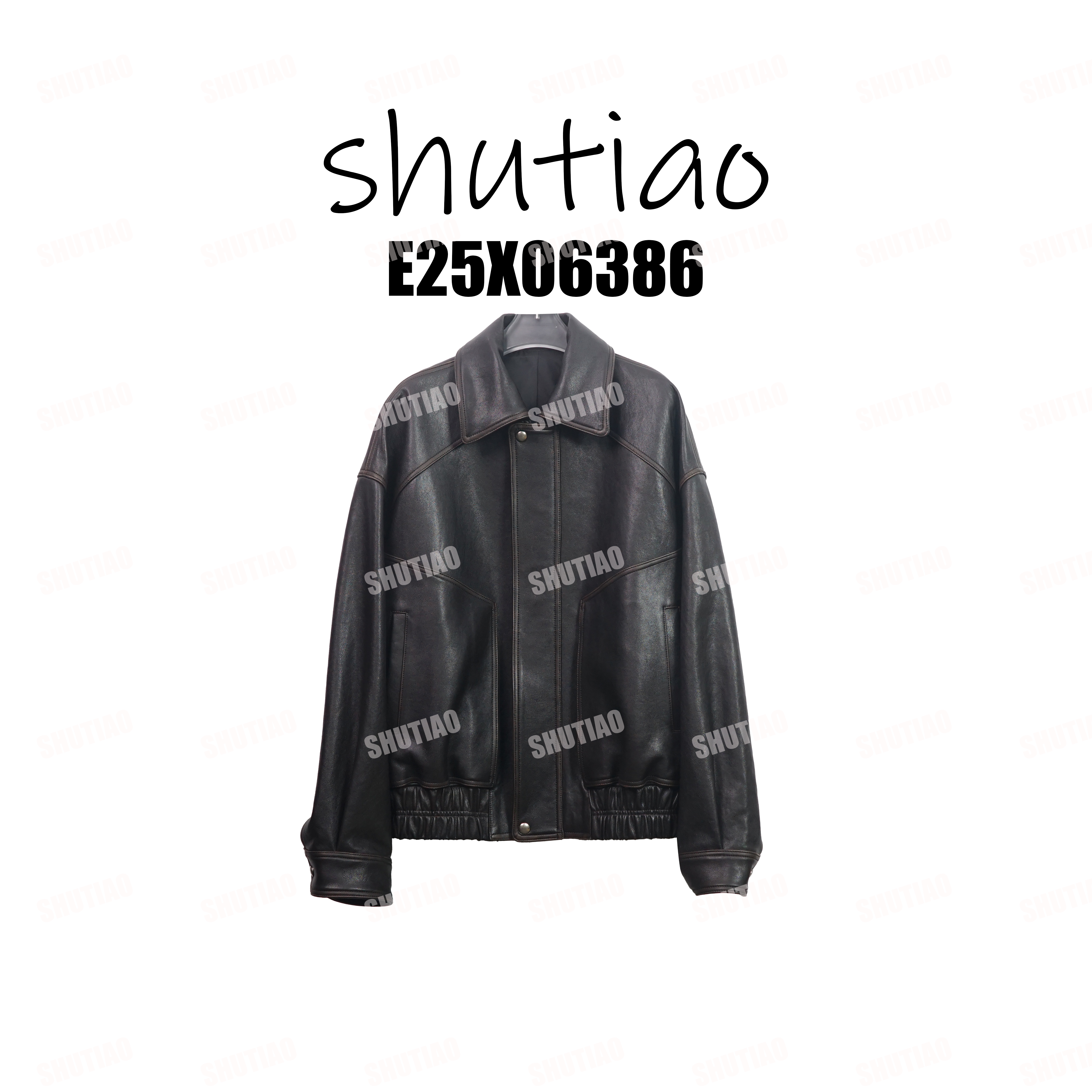 【SHUTIAO】2025冬季：新款小众设计款外套E25X06386