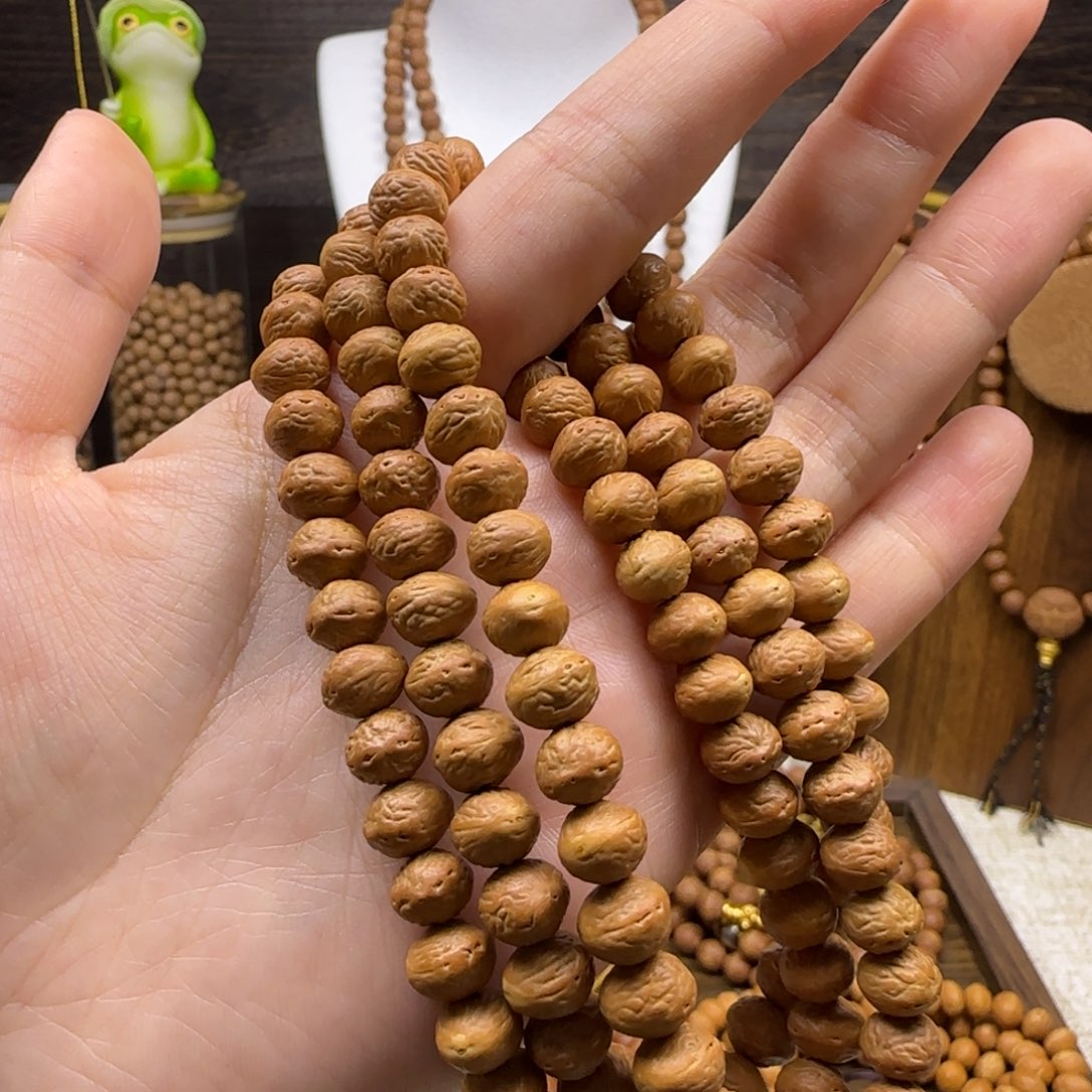 十***旬吊坠凤眼菩提国产酸枣核精品108颗