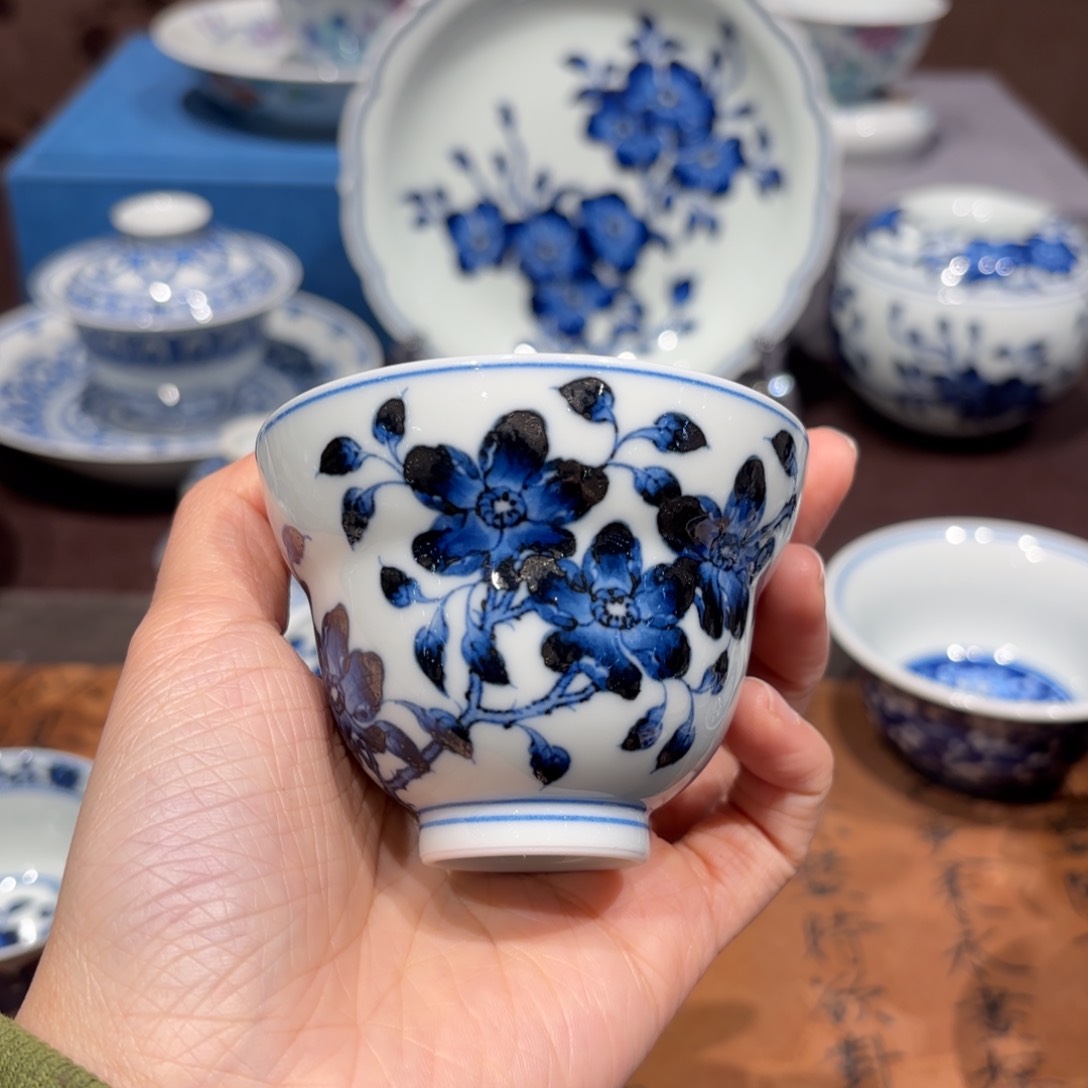 瓷片道*景德镇纯手工手绘